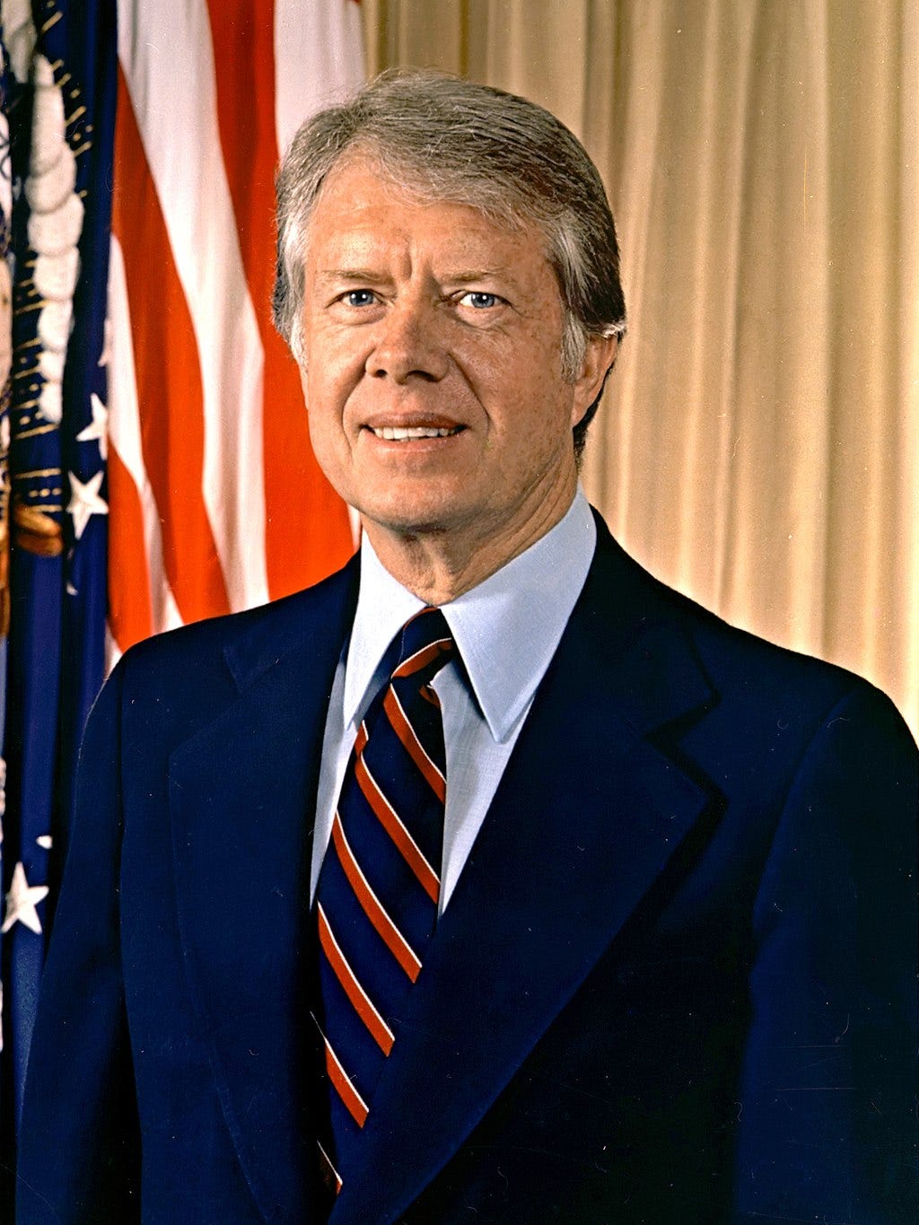 Jimmy Carter's official portrait, 1977 Jimmy Carter's official portrait, 1977